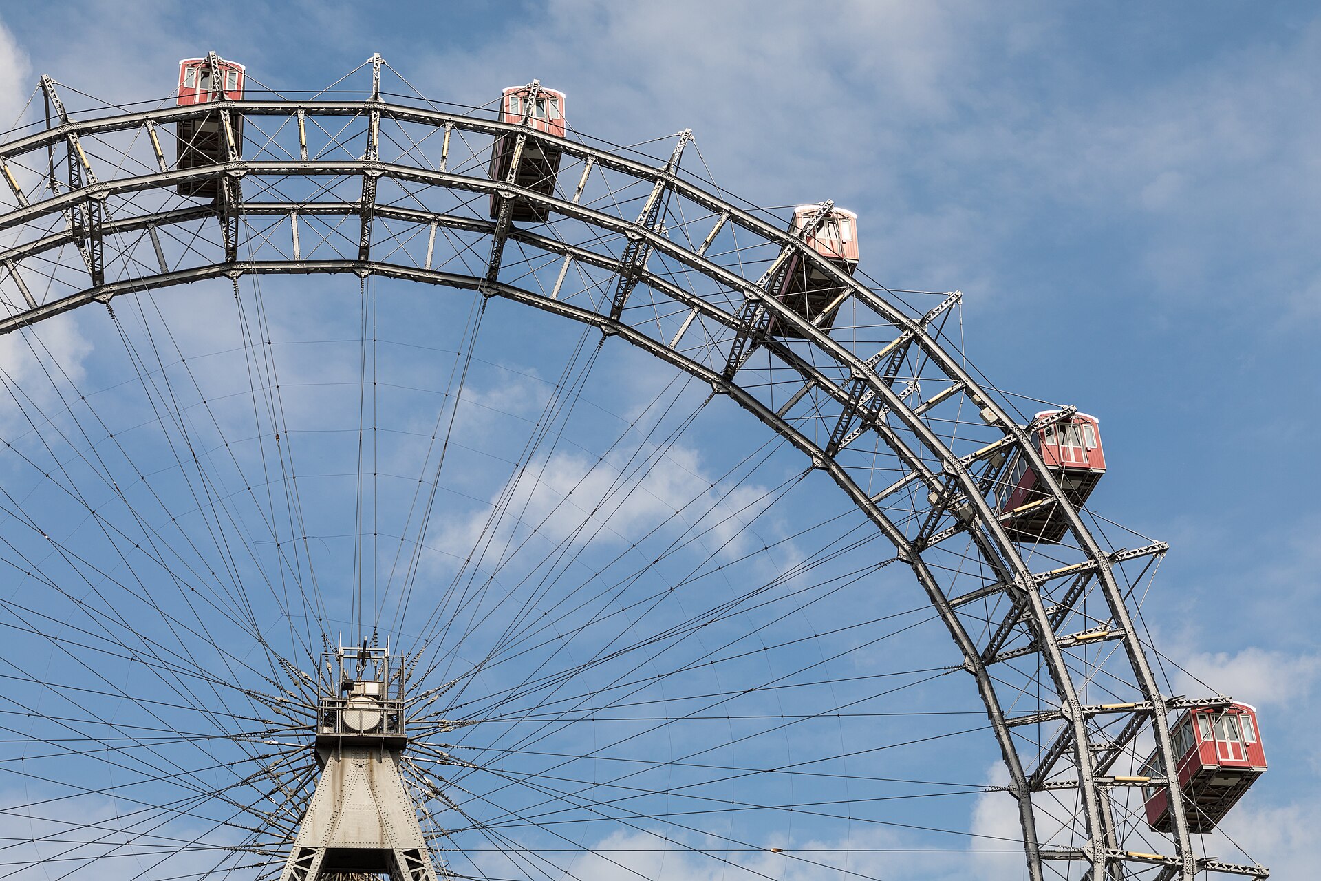 The Wiener Riesenrad in the Prater, Vienna